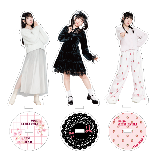 【販売終了】アクリルスタンド_伊藤舞音(全3種)【FIRST-BITE 2026】